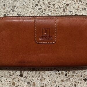 Luigano Moda Italiana Brown Leather Wallet